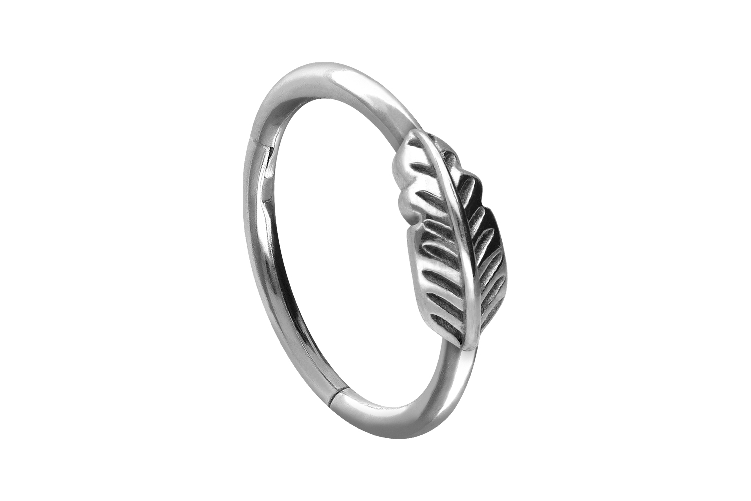 Chirurgenstahl Segmentring Clicker Piercing FEDER